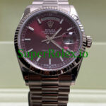 Rolex Day-Date 36MM White Gold Cherry Dial Ref.118239