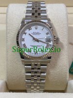 Rolex Datejust 31MM White Gold White Roman Dial Ref.78274 - Image 2