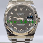 Rolex Datejust 36 Steel Black Roman Dial Ref.116234