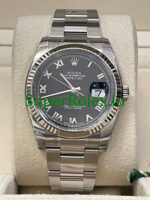 Rolex Datejust 36 Steel Black Roman Dial Ref.116234 - Image 2