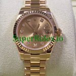 Rolex Lady-Datejust 26 Yellow Gold Diamond Dial Ref.179178