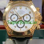 Rolex Daytona Yellow Gold White Arabic Dial Cosmograph Ref.16518