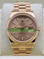 Rolex Day-Date 36MM Yellow Gold Champagne Index Dial Ref.118238 - Image 2