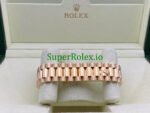 Rolex Day-Date 36MM Yellow Gold Champagne Index Dial Ref.118238 - Image 7