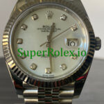 Rolex Datejust 41 Steel and White Gold Rolesor Ref.126334