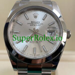 Rolex Datejust 41 Steel Silver Index Dial Ref.126300