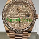 Rolex Day-Date 40MM Ref.228345RBR – Diamond Paved Dial
