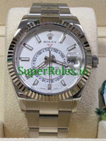 Rolex Sky-Dweller White Rolesor Ref.326934 – White Index Dial - Image 2