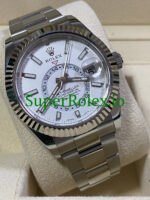 Rolex Sky-Dweller White Rolesor Ref.326934 – White Index Dial - Image 3