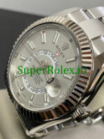 Rolex Sky-Dweller White Rolesor Ref.326934 – White Index Dial - Image 4