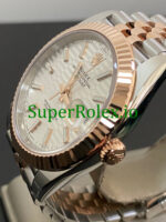 Rolex Datejust 41 Steel and Everose Gold Silver Fluted-Motif Dial Ref.126331 - Image 6