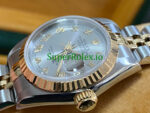 Rolex Lady-Datejust 26MM Two Tone Silver Roman Dial Ref.69173 - Image 5
