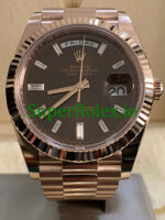 Rolex Day-Date 40MM Everose Gold Ref.228235