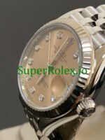 Rolex Datejust 31 Steel and White Gold Pink Diamond Dial Ref.278274 - Image 6