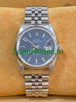 Rolex Datejust 36 Steel Blue Index Dial Ref.16234 - Image 2