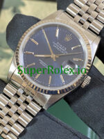 Rolex Datejust 36 Steel Blue Index Dial Ref.16234 - Image 3