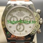 Rolex Cosmograph Daytona 40 White Gold White Dial Ref.116519