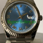 Rolex Datejust II 41 Steel Blue Roman Dial Ref.116334