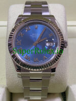 Rolex Datejust II 41 Steel Blue Roman Dial Ref.116334 - Image 2