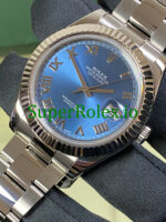 Rolex Datejust II 41 Steel Blue Roman Dial Ref.116334 - Image 3