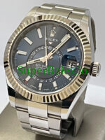 Rolex Sky-Dweller White Rolesor Ref.326934 – Blue Dial - Image 5