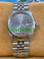 Super Replica Rolex Steel Grey Index Dial Datejust 36 Ref.1601 - Image 2