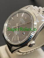 Super Replica Rolex Steel Grey Index Dial Datejust 36 Ref.1601 - Image 5