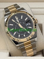 Rolex Sky-Dweller Yellow Rolesor Ref.326933- Black Index Dial - Image 3