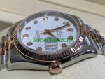 Rolex Datejust 36 Everose Gold White Diamond Dial Ref.116231 - Image 5