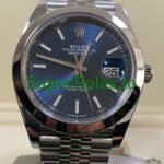 Rolex Datejust 41 Steel Blue Index Dial Ref.126300