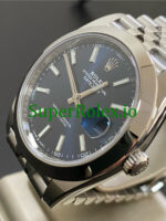 Rolex Datejust 41 Steel Blue Index Dial Ref.126300 - Image 5