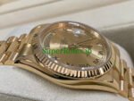 Rolex Day-Date 36MM Yellow Gold Champagne Roman Dial Ref.118238 - Image 4
