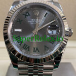 Rolex Datejust 41 Steel and White Gold Ref.126334