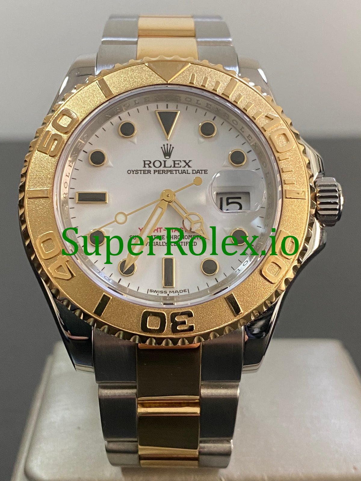 wzt84rfl-5299 Rolex Yacht-Master 40 Steel and Yellow Gold -Ref.16623 - Image 1