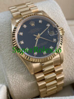 Rolex Datejust 31 Yellow Gold Black Diamond Dial Ref.68278 - Image 4