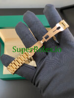 Rolex Datejust 31 Yellow Gold Black Diamond Dial Ref.68278 - Image 7