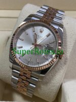 Rolex Datejust 36 Steel and Everose Gold Sundust Dial Ref.116231 - Image 3