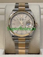 Rolex Datejust 36 Yellow Gold Golden Motif Dial Ref.126233 - Image 2