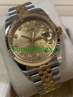 Rolex Datejust 36 Steel and Yellow Gold Diamond Dial Ref.116233 - Image 2