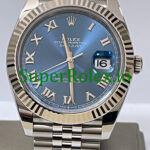 Rolex Datejust 41 Steel and White Gold Rolesor Ref.126334