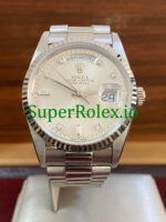 Rolex Day-Date 36MM White Gold Ref.18239 – Diamond Dial